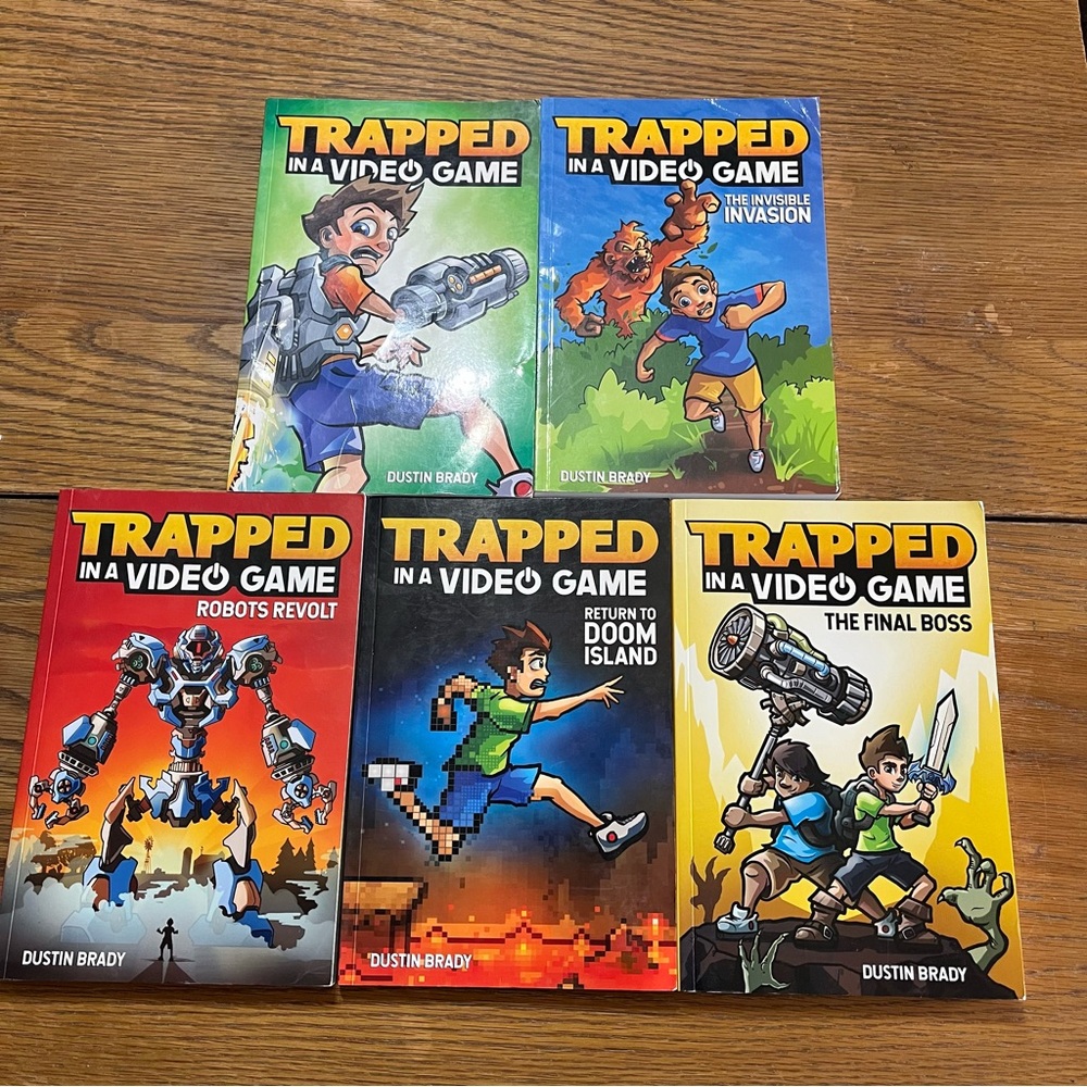Trapped in a Video Game Series Books